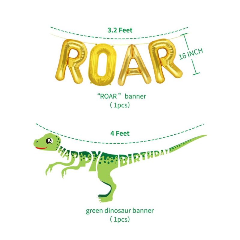 New desgin green dinosaur party supplies set party favors for kids New desgin green dinosaur party supplies set party favors for kids
