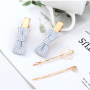 Children's hair accessories star pattern rhinestone bow hair clip hairpin suit Children's hair accessories star pattern rhinestone bow hair clip hairpin suit