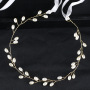 Handmade women bride silver pearl hair accessories wedding bridal headband Handmade women bride silver pearl hair accessories wedding bridal headband