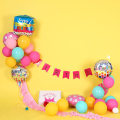 Wholesale inflatable star balloon foil backdrop for birthday party