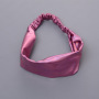 Women neon bing glitter Hair Accessories Ladies Wrap Elastic Headband Hairband