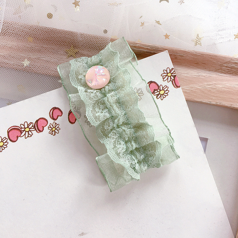 2020 amzaon hot sale new style girls lace square BB kids hair clips for children girls 2020 amzaon hot sale new style girls lace square BB kids hair clips for children girls