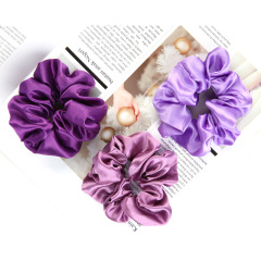 Custom Fashion Elastic Hair Band Wholesale Ladies Hair Ties Accessories Elastic fabric Hair Scrunchies