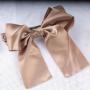 Wholesale korean ladies Womens accessories Ribbon Bow Hair Clips for Girls