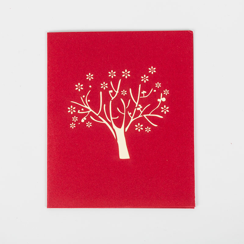 OEM amazon new laser cut cherry 3d valentine gift card butterfly pop up paper business cards OEM amazon new laser cut cherry 3d valentine gift card butterfly pop up paper business cards