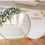 wholesale Websites Round Decorations Wedding Outdoor Metal Garden Arch
