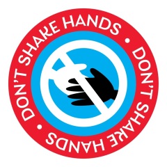 Custom Removable Warning Maintain Social Distance Wall Window Floor Sign Stickers