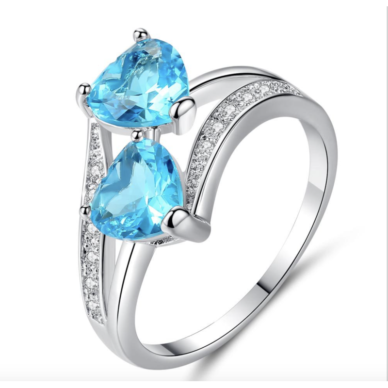 2019 Princess colorful diamond for party gemstone engagement ring 2019 Princess colorful diamond for party gemstone engagement ring