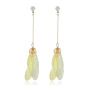 Temperament women zinc alloy rhinestone earring accessories dangle earrings Temperament women zinc alloy rhinestone earring accessories dangle earrings