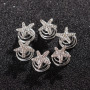 2019 Fashion vintage women show party pearl Twisted Crystal wedding bride spin hair pin