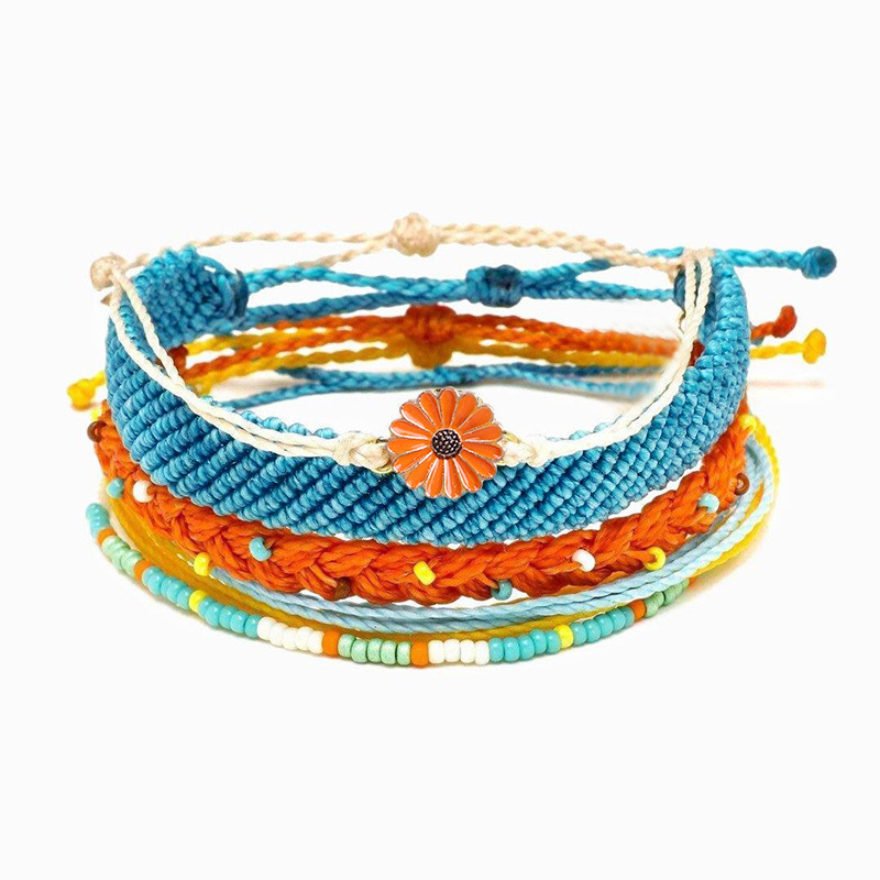 wholesale waterproof string sunflower handmade seed beads friendship bracelet wholesale waterproof string sunflower handmade seed beads friendship bracelet