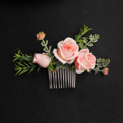 Wholesale flower jewelry women wedding bridal floral hair combs