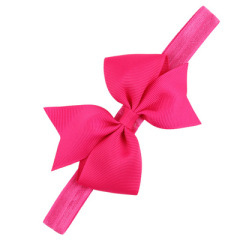 Baby girls big bow knot ribbon hair band for kids hair accessories