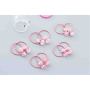 20pcs Children's hair rope set girl pink flower headbands hair band 20pcs Children's hair rope set girl pink flower headbands hair band