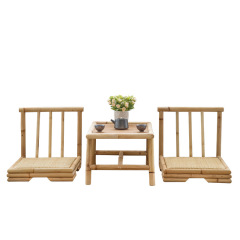 Japanese style custom oem home wicker rattan furniture with tatami bay window table