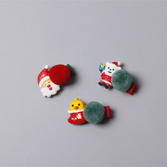 wholesale fashion christmas safety ball child kid baby girls hair clips