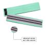 Wholesale bulk custom logo home indoor yoga loop elastic fitness resistance band set