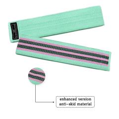 Wholesale bulk custom logo home indoor yoga loop elastic fitness resistance band set