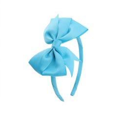 2020 Amazon Summer Hot Colorful Children Fabric Baby Girl Bows Headband