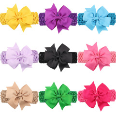 Wholesale multi-colored baby top knot hair clips hair grips for girls hair accessories