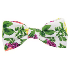 Baby girl's plant printed cotton headband kids hair accessories