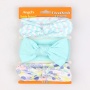 New children's cute colorful custom printed elastic hair bands for baby head band set