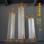 Wedding party event decorations backdrop stand round ceiling hanging Roma Pvc flower arch Wedding party event decorations backdrop stand round ceiling hanging Roma Pvc flower arch