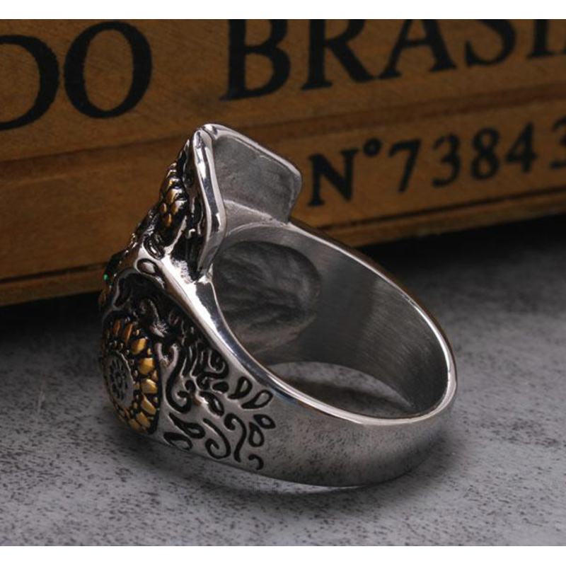 2019 New design fashiongothic cool men souvenir silver skull rings 2019 New design fashiongothic cool men souvenir silver skull rings
