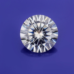 wholesale white yellow black color moissanite round diamond raw loose moissanite
