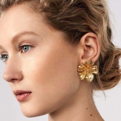 2020 jewelry earrings set plum alloy bump shapestatement earrings for female