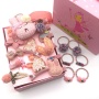 New korean kid headwear vintage clip crown baby girl head hair bands