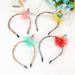 Korean fancy cute wholesale cartoon hat festival hairbands for girls kids Korean fancy cute wholesale cartoon hat festival hairbands for girls kids