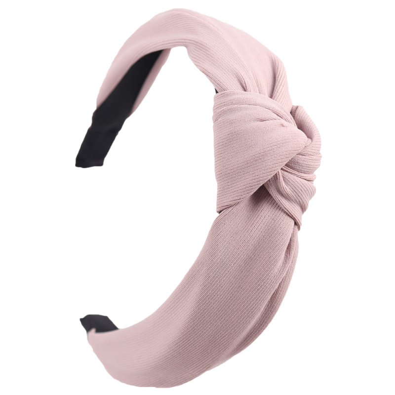 Women Hair Accessories Headwear Solid Bow Soft Knotted Headband Hairband Women Hair Accessories Headwear Solid Bow Soft Knotted Headband Hairband