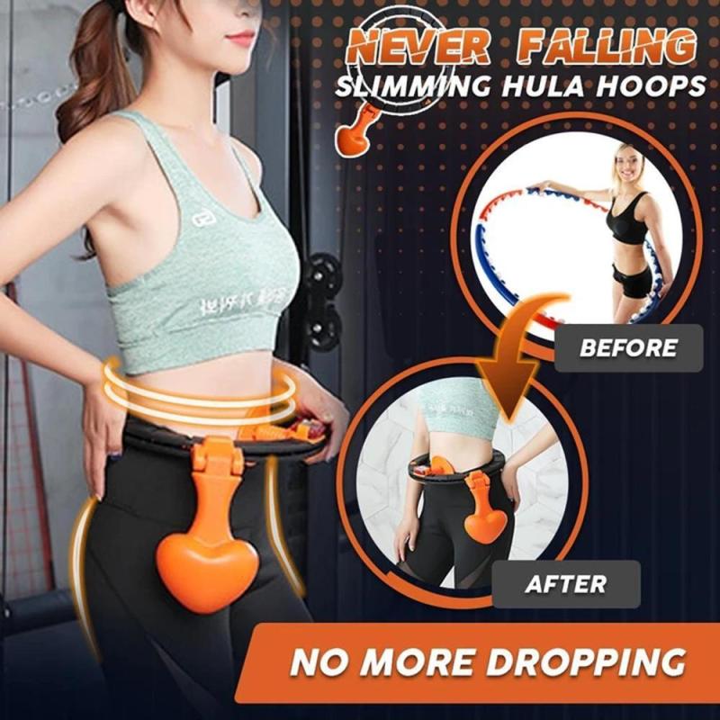 Wholesale fitness hula hoop adjustable waist fitness exercise home gym equipment for adult