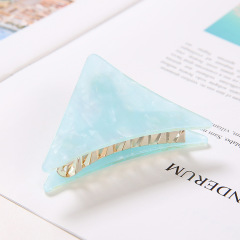 Korean hot sale fashion women girls acetate acrylic hair claw clip for ladies