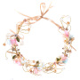 Wholesale cheap korea Rhinestone gold bridal flower floral wedding garland Wholesale cheap korea Rhinestone gold bridal flower floral wedding garland