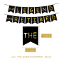 Happy Retirement Banner Latex Balloons Gold Foil Curtain Party Decorations set