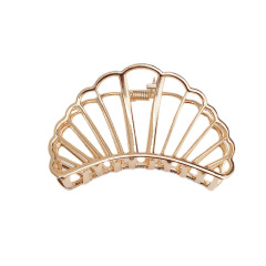 2020 INS Hot smooth gripping retro adult metal hair claw clip for women