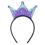 wholesale sequin girls princess Crown Headband Party Holiday gift
