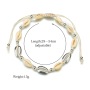 Decoration jewelry for women chain design pendant clam shell necklace