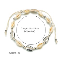 Decoration jewelry for women chain design pendant clam shell necklace
