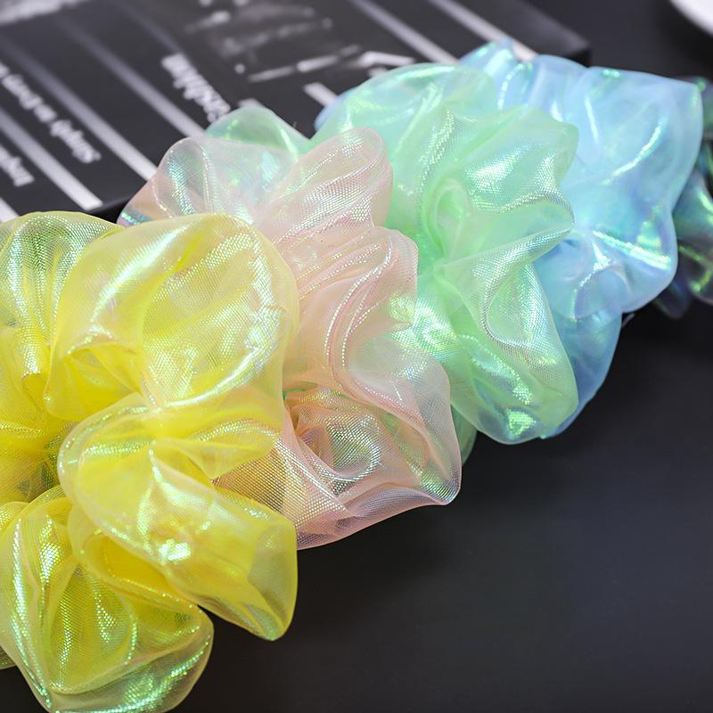 Wholesale Custom Personalized Design Symphony Laser Hair Scrunchies for Girls