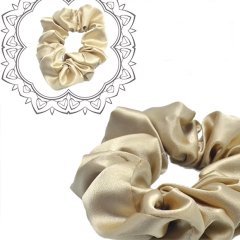 Solid Color hair cord Accessories bands satin Elastic Scrunchy hair ties