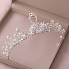 wholesale corea Alloy Water Lead Handmade Wedding Bridal pageant rhinestone crowns