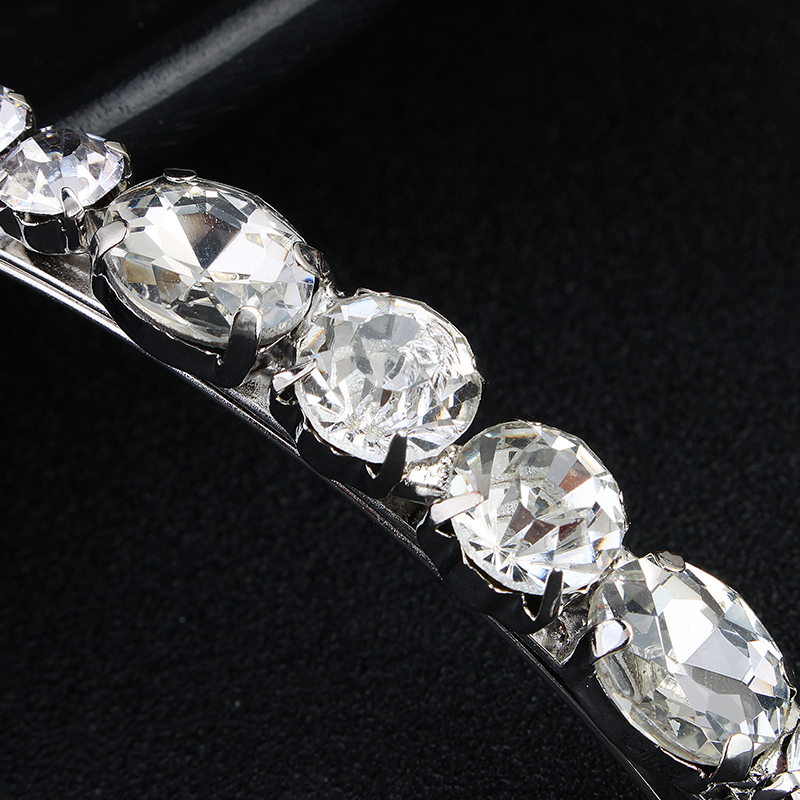 Handmade crystal hair accessories hairband clip wedding bridal hairpins