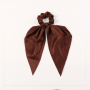 wholesale fashion customized chouchou elastic ribbon scrunchies hair ties
