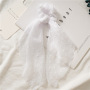 2020 spring and summer solid color large chiffon hair scrunchies for girls