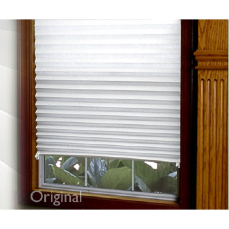 custom pleated temporary paper window shade structures