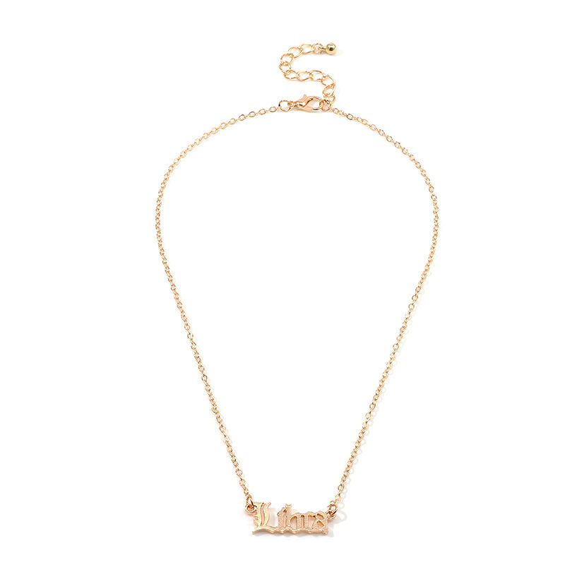 Fashion custom personalised women or men jewelry name word letter necklaces Fashion custom personalised women or men jewelry name word letter necklaces