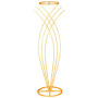 Metal Tall gold wedding decoration flower stand centerpieces